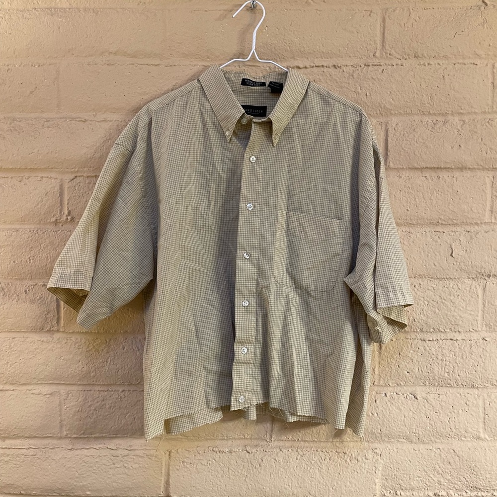Cropped Men’s Button Up